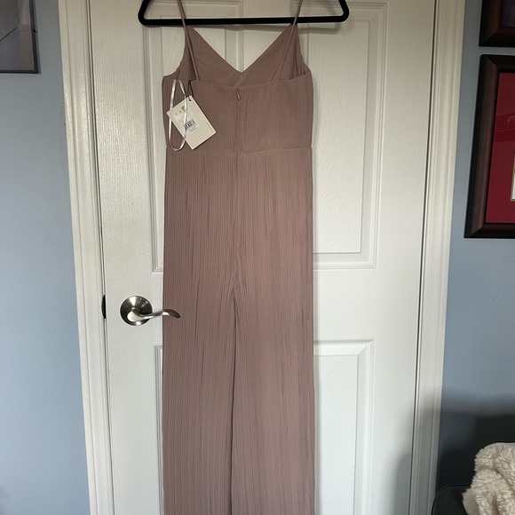 Love Bonito Marlene Straight Leg Pleated Jumpsuit | Wedding, Cocktail | NWT | S - Picture 5 of 12